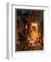 Into the Mouth of Hell (Oil on Board)-Terence Cuneo-Framed Giclee Print