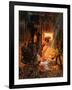 Into the Mouth of Hell (Oil on Board)-Terence Cuneo-Framed Giclee Print