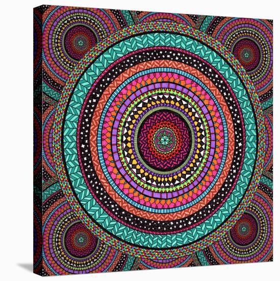 Into the Night-Hello Angel-Stretched Canvas