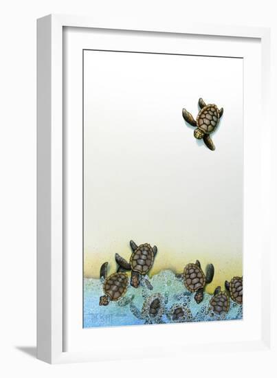 Into the Seas-Tim Knepp-Framed Giclee Print