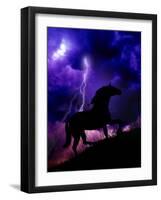 Into the Storm-Julie Fain-Framed Art Print