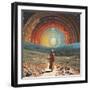 Into the Unknown Collage Art-Samantha Hearn-Framed Photographic Print