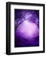 Into the Woodlands-indigocrow-Framed Art Print