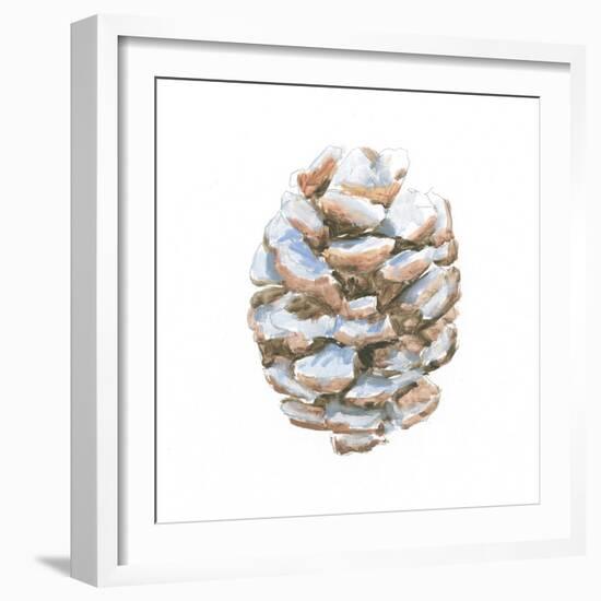 Into the Woods Pinecone I-Emily Adams-Framed Art Print