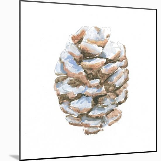 Into the Woods Pinecone I-Emily Adams-Mounted Art Print