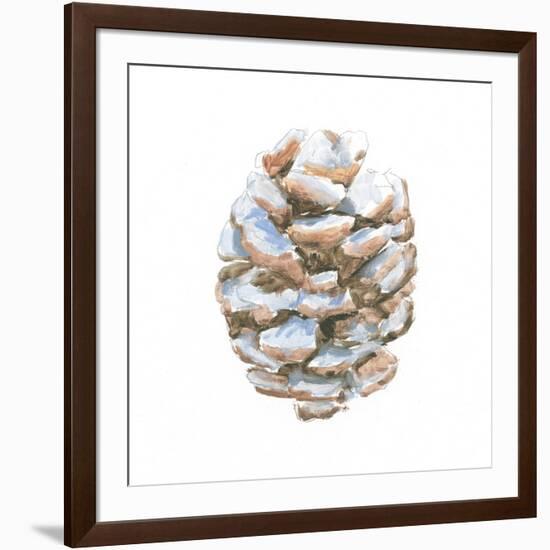 Into the Woods Pinecone I-Emily Adams-Framed Art Print