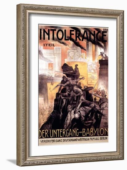 Intolerance, 1916-null-Framed Art Print
