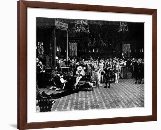 INTOLERANCE by DWGriffith, 1916 Babylone antique ancient Babylon (b/w photo)-null-Framed Photo