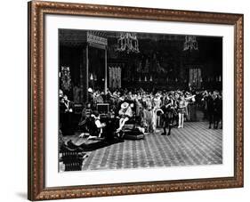 INTOLERANCE by DWGriffith, 1916 Babylone antique ancient Babylon (b/w photo)-null-Framed Photo