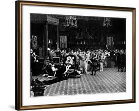 INTOLERANCE by DWGriffith, 1916 Babylone antique ancient Babylon (b/w photo)-null-Framed Photo