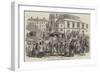 Intramural Interment, a Scene in the Strand-null-Framed Giclee Print