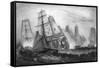 Intrepid Behaviour of Captain Charles Napier, 15 April 1809-George Greatbatch-Framed Stretched Canvas