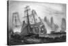 Intrepid Behaviour of Captain Charles Napier, 15 April 1809-George Greatbatch-Stretched Canvas
