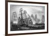 Intrepid Behaviour of Captain Charles Napier, 15 April 1809-George Greatbatch-Framed Giclee Print