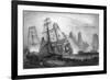 Intrepid Behaviour of Captain Charles Napier, 15 April 1809-George Greatbatch-Framed Giclee Print