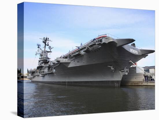 Intrepid Sea, Air and Space Museum, Manhattan, New York City-Wendy Connett-Stretched Canvas