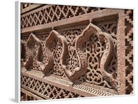 Intricate Carving, Qutb Complex, Delhi, India, Asia-Martin Child-Framed Photographic Print