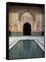 Intricate Islamic Design at Medersa Ben Youssef-Simon Montgomery-Framed Stretched Canvas