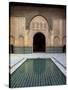 Intricate Islamic Design at Medersa Ben Youssef-Simon Montgomery-Stretched Canvas