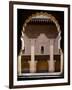 Intricate Islamic Design at Medersa Ben Youssef-Simon Montgomery-Framed Premium Photographic Print