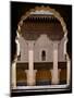 Intricate Islamic Design at Medersa Ben Youssef-Simon Montgomery-Mounted Photographic Print