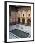 Intricate Islamic Design at Medersa Ben Youssef-Simon Montgomery-Framed Photographic Print