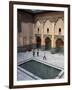 Intricate Islamic Design at Medersa Ben Youssef-Simon Montgomery-Framed Photographic Print