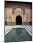 Intricate Islamic Design at Medersa Ben Youssef-Simon Montgomery-Mounted Photographic Print