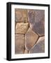 Intricate Rock Wall Detail, Ollantaytambo, Peru-Claudia Adams-Framed Photographic Print