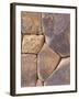 Intricate Rock Wall Detail, Ollantaytambo, Peru-Claudia Adams-Framed Photographic Print