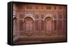 Intricately carved walls of Mehrangarh Fort, Jodhpur, Rajasthan, India-Inger Hogstrom-Framed Stretched Canvas