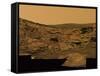 Intricately Layered Exposures of Rock-Stocktrek Images-Framed Stretched Canvas