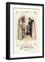 Introduced.....as Mr Henry Tilney, 1907-Charles Edmund Brock-Framed Premium Giclee Print