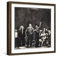 Introducing John L. Sullivan, 1916-George Wesley Bellows-Framed Giclee Print