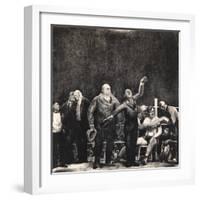 Introducing John L. Sullivan, 1916-George Wesley Bellows-Framed Giclee Print