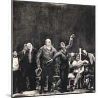 Introducing John L. Sullivan, 1916-George Wesley Bellows-Mounted Giclee Print