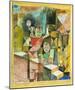 Introducing the Miracle (1916)-Paul Klee-Mounted Art Print