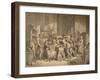 'Introduction of the Art of Printing', 1886-W Ridgway-Framed Giclee Print