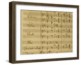 Introduction to the Magic Flute, 1791 Opera by Wolfgang Amadeus Mozart-null-Framed Giclee Print