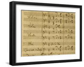 Introduction to the Magic Flute, 1791 Opera by Wolfgang Amadeus Mozart-null-Framed Giclee Print