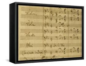 Introduction to the Magic Flute, 1791 Opera by Wolfgang Amadeus Mozart-null-Framed Stretched Canvas