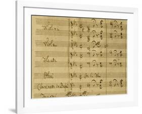 Introduction to the Magic Flute, 1791 Opera by Wolfgang Amadeus Mozart-null-Framed Giclee Print