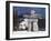 Inuit Inukshuk Stone Statue, Whistler Mountain Resort-Christian Kober-Framed Photographic Print