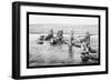 Inuit Killing Salmon with Spears-null-Framed Premium Giclee Print