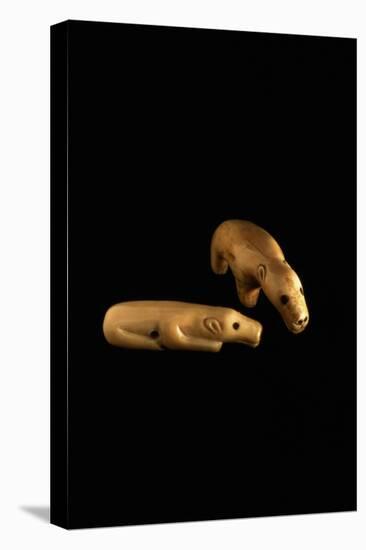 Inuit Polar Bears, 14th - 15th Century-null-Stretched Canvas