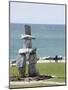 Inukshuk at Stanley Park, Vancouver, British Columbia, Canada, North America-Christian Kober-Mounted Photographic Print