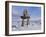 Inukshuk Marker at Aupalaqtuq Point, Cape Dorset, Baffin Island, Canadian Arctic, Canada-Alison Wright-Framed Photographic Print