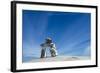 Inukshuk, Nunavut Territory, Canada-Paul Souders-Framed Photographic Print