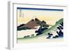 Inume Pass in the Kai Province, c.1830-Katsushika Hokusai-Framed Giclee Print