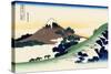 Inume Pass in the Kai Province, c.1830-Katsushika Hokusai-Stretched Canvas